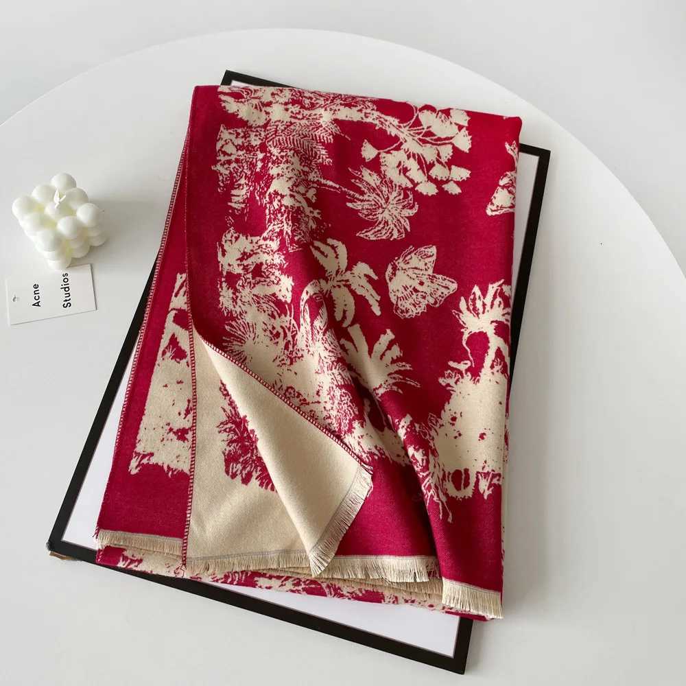 Luxury New Imitation Cashmere Scarf For Womens Air-conditioned Room Autumn And Winter Warm Long Scarf Light Luxury Small Blanket Y251114