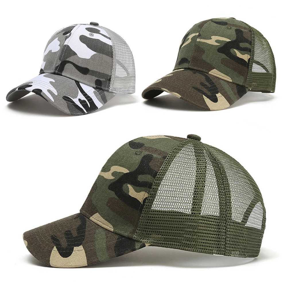 Printing new baseball caps mens baseball caps mesh breathable sun protection caps and womens outdoor sports fishing caps W250414