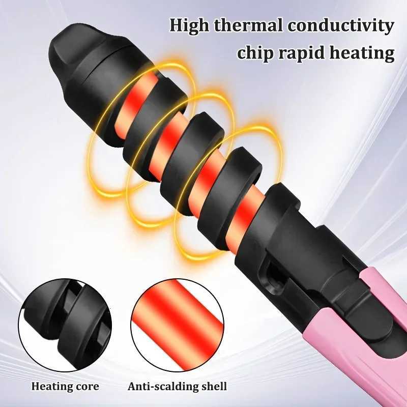 Automatic Curling IronHair Straightener And Curling 2 In 1New Self Curling Iron Hair StylingPerfect Holiday Gift For WomenT251114