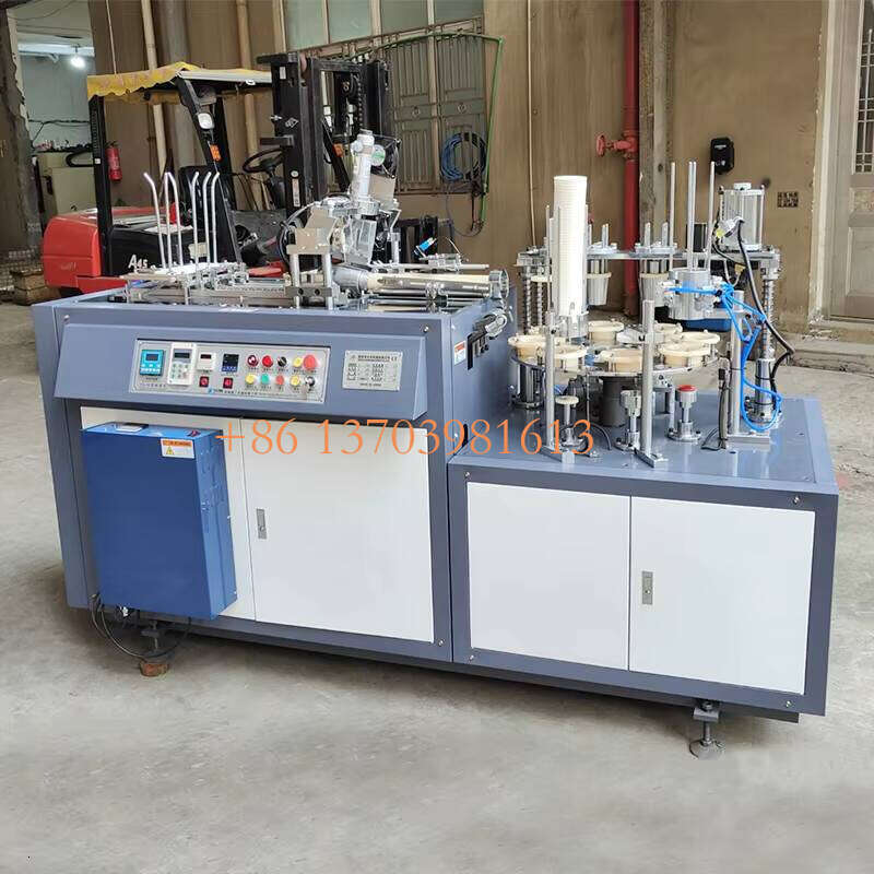 Yugong High Strength Sleeve Paper Cup Making Machine Semi Automatic Paper Cup Machine