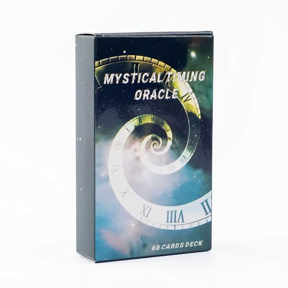 Mystical Timing Oracle 60Cards 1036Cm Time Frame Cards Twin Flame Tarot Deck Cosmic C251114