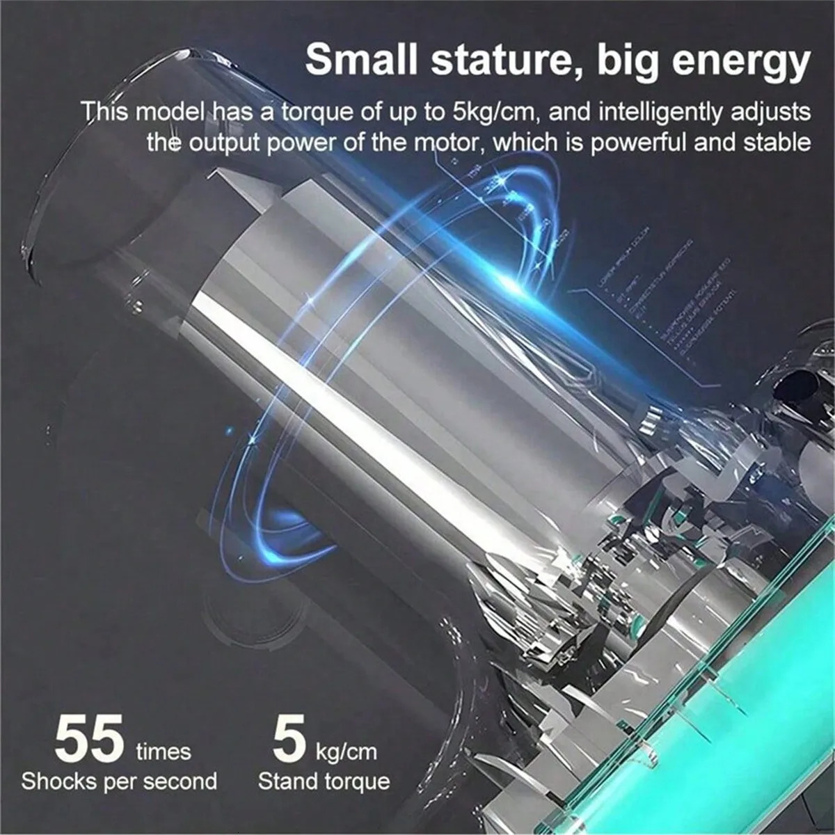 Portable Fascial Massage Gun Electric Percussion Pistol Massager Home Multi-Function Muscle Relaxation Mini Fitness Equipment 250414