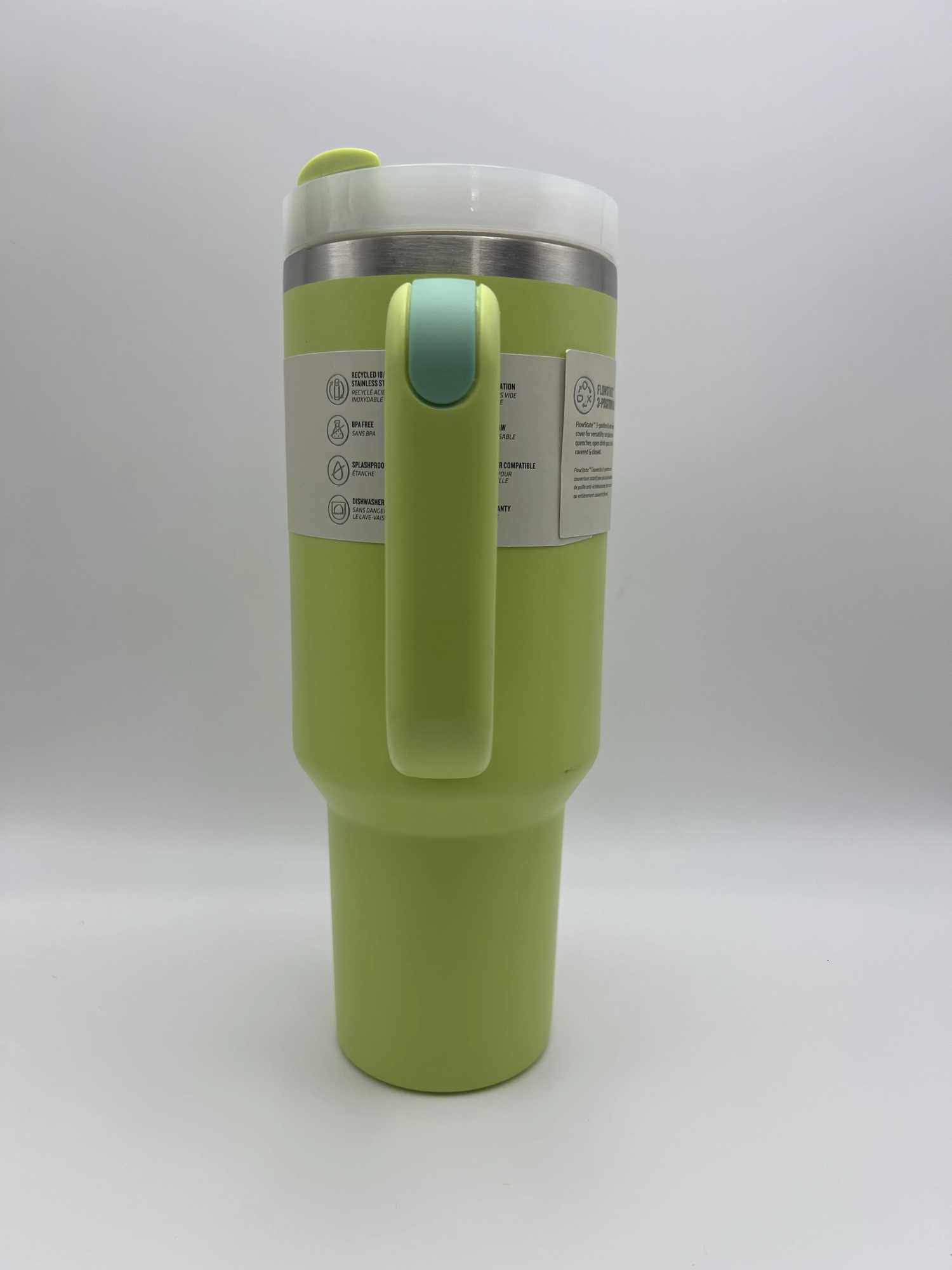 Popular 40oz stainless steel handle thermos keeps drinks hot or cold for outdoor office and sports activities C251114