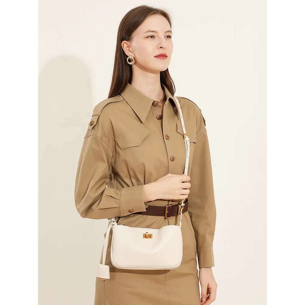 Designer Bag Handbags Female Crossbody Soft Shoulder Bag Women Bags New Fashion 2025 Genuine Cowhide Leather Satchel