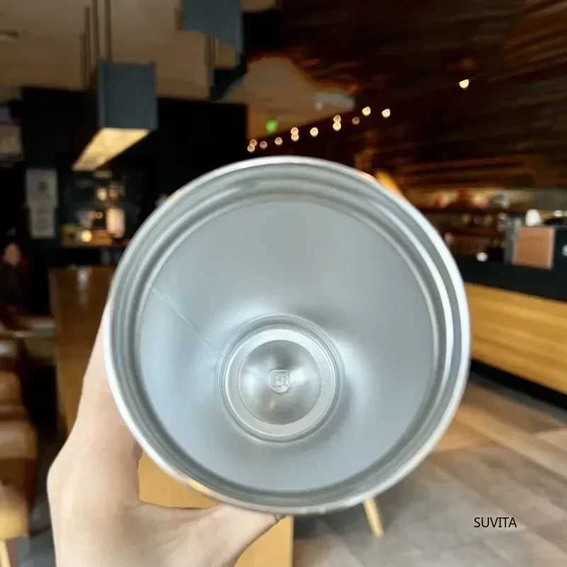 TYESO 600ML Stainless Steel Thermos Water Bottle Vacuum Flask With Retractable Straw Cold Hot Drink Car Thermos Mug Tumbler C251114