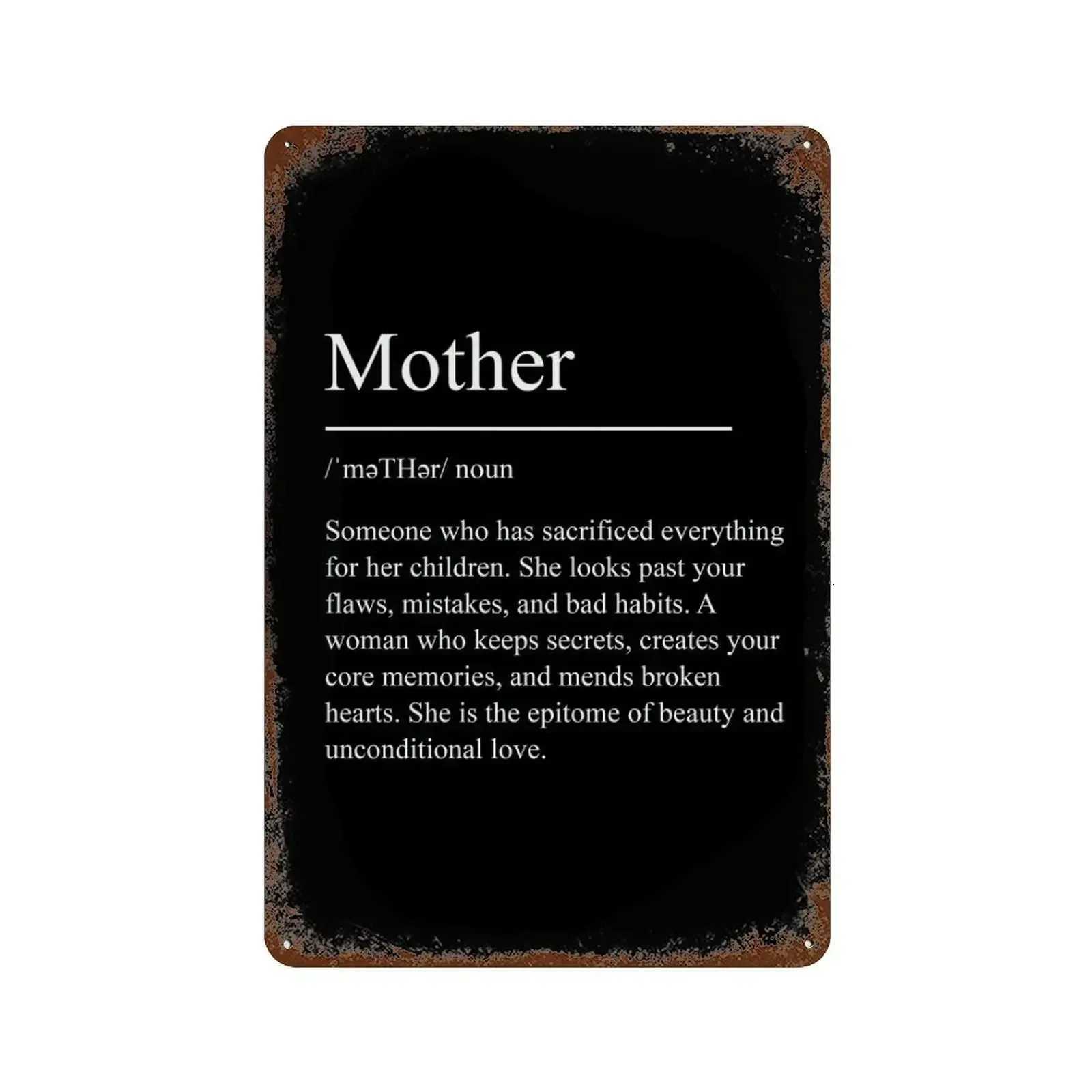 Minimalist Text Inspirational Black Metal Signs Posters Success Focus Discipline Patience Definition Tin Sign for Room Home WallM251114