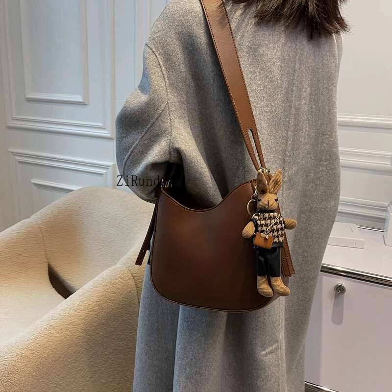 Bag Women's Messenger Premium Shoulder Bucket Bag