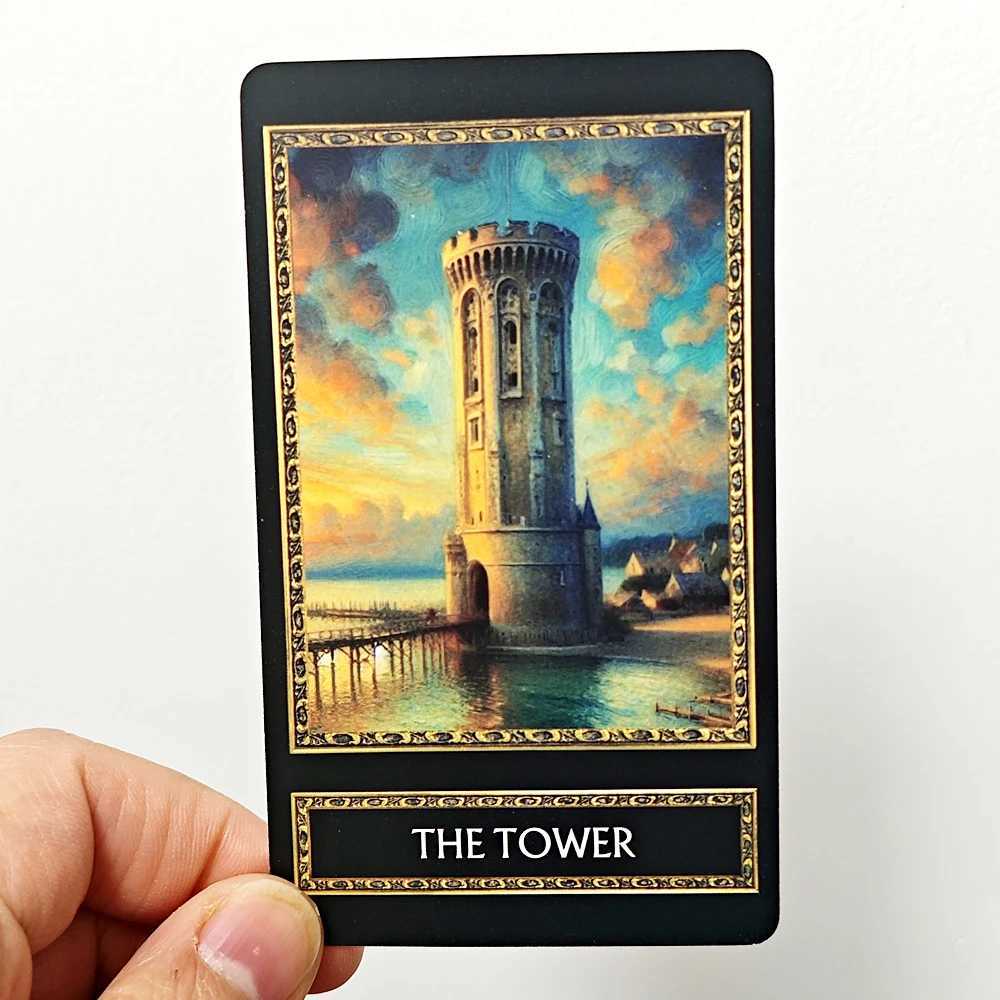 Monet Tarot Deck 78 Tarot Cards Oracle Divination Wisdom 1036cm C251114