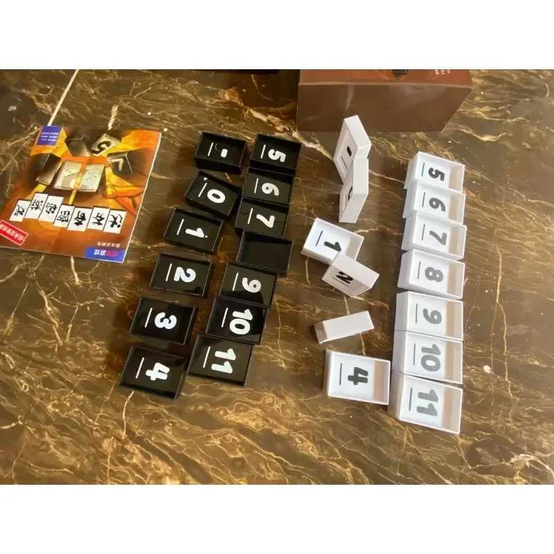 Hot-selling popular Da Vinci Code board game for two children Adult casual party digital game card C251114