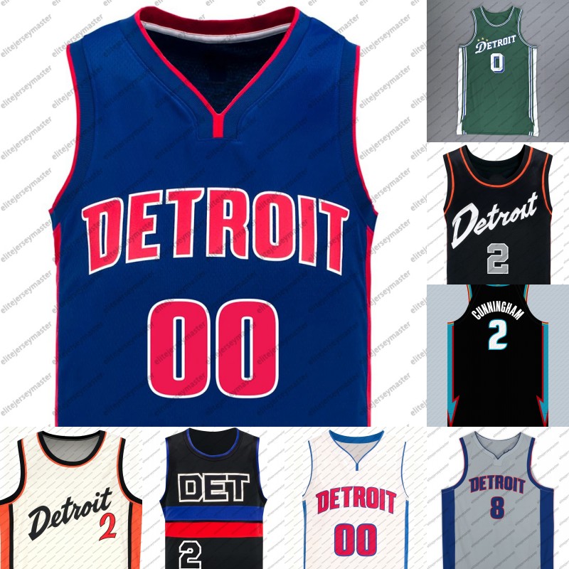 2 Cade Cunningham 2025-26 City 9 Thompson Personalized Custom Basketball jersey 71 Schroder Jersey Malik Beasley Duren Fontecchio Stitched Custom Numb