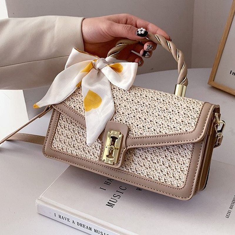 Bags Braided Chain Underarm New Versatile Shoulder Messenger Fashionable Niche Design High End Women's Bag