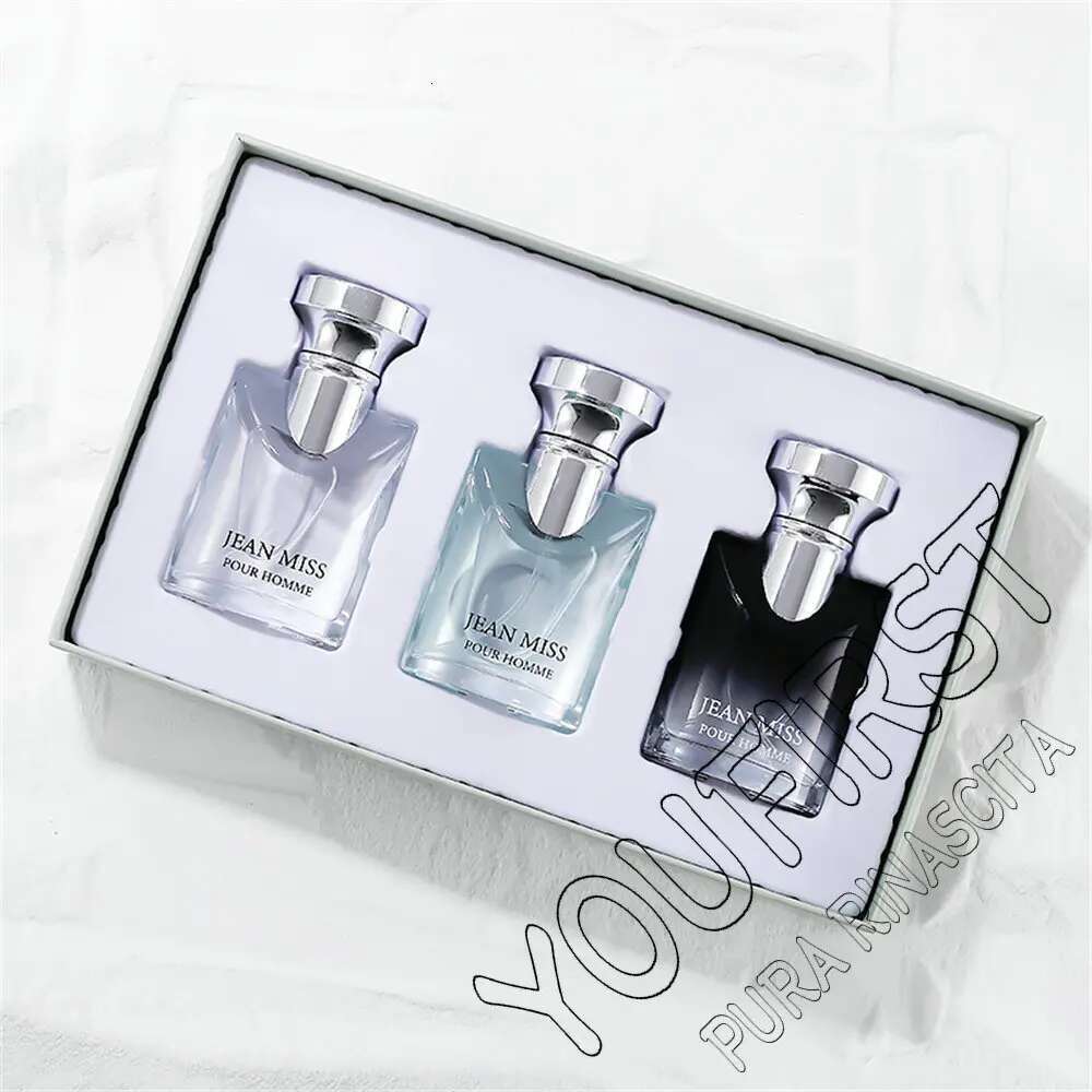 Top Quality 90Ml Perfume Men Gift Box 3Pcs Set Lasting Cologne Scent Perfumes Mascuos Pheromone Fascination Man Parfums Homme