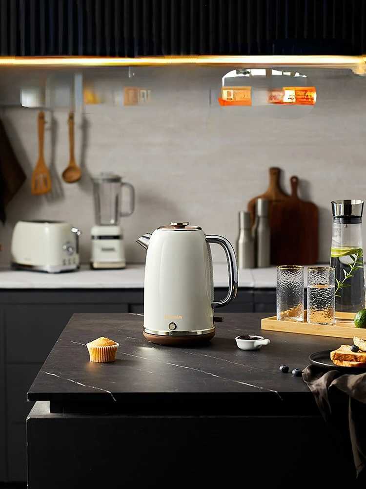 1800W Power Light Luxury Intelligent Thermal Insulation Kettle Stainless Steel Electric Kettles 18L Capacity Portable Kettle Y251114