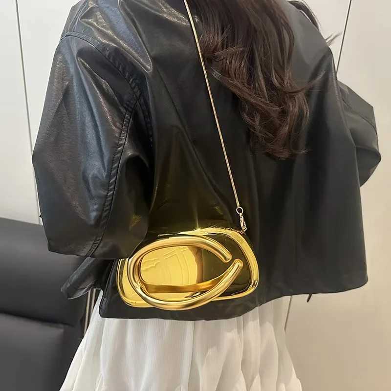 Gold Metal Closure Box Clutch Bag Women Evening Wedding Party Cute Purse Bag Handbag Dark Red Beige 2025 Spring New Fashion Chic K251113