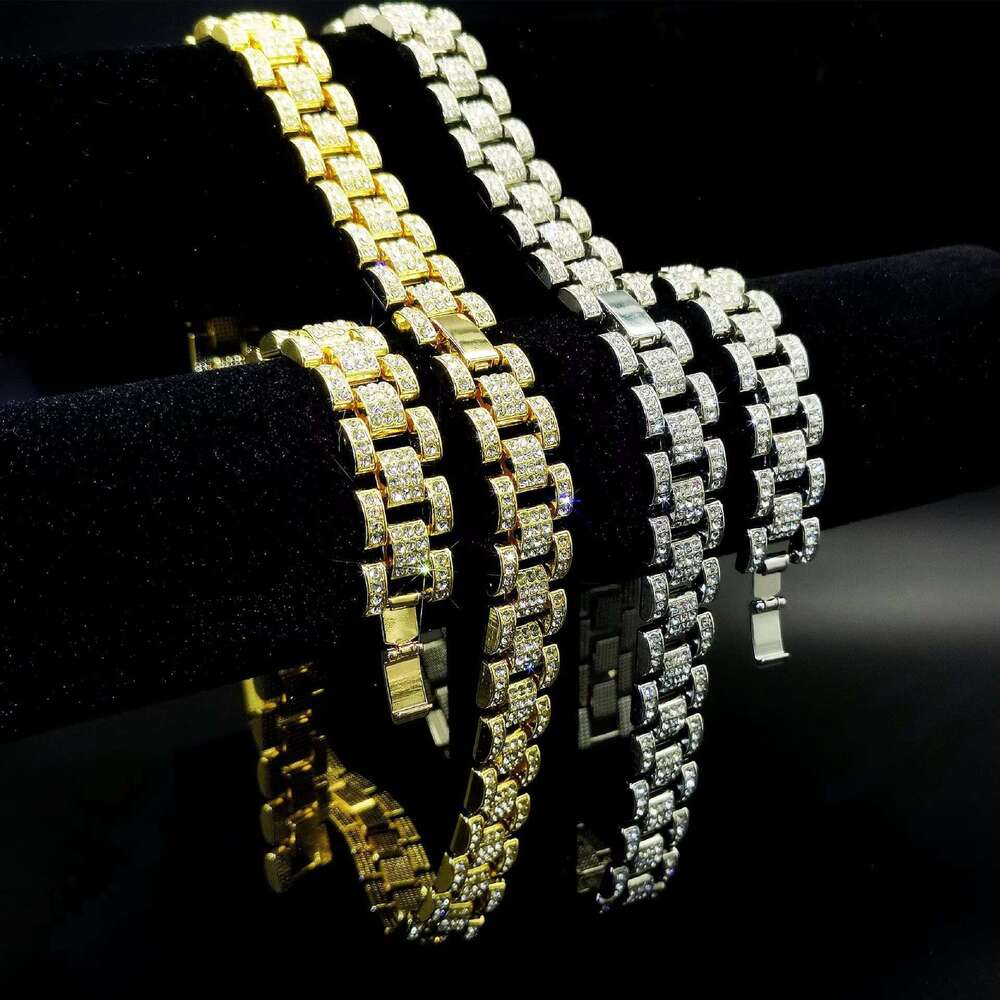 DHCollections Rhies Miami Cuban Chain CZ Bg Rapper Necklaces for Men Jewelry