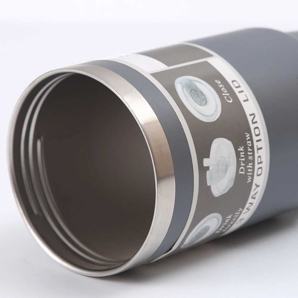 890ml Ultra Large Capacity Insulated Cup 304 Stainless Steel Insulated Cup Cold Insulated Outdoor Portable Ice Cream Cup C251114