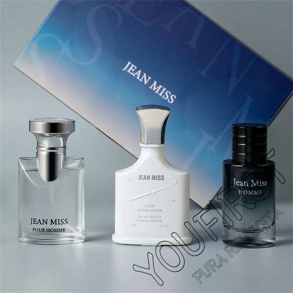 Brand Perfume Men Gift Box 3Pcs Set 90Ml Colognes Parfums Homme Lasting Fragrance Spray Pheromone Perfumes Hombres Originales
