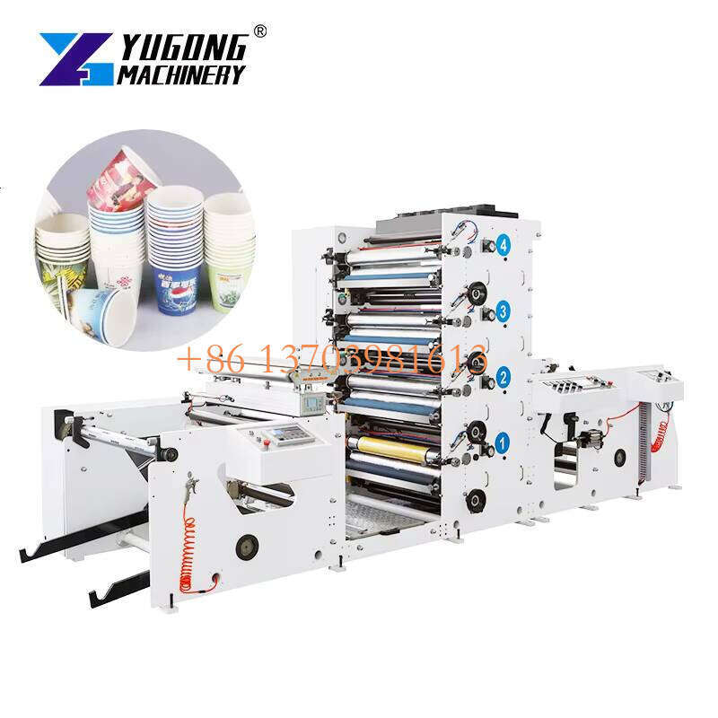 Yugong Sublimation Paper Printing Machine Automatic Plastic Glass Paper Cup Printing Machine