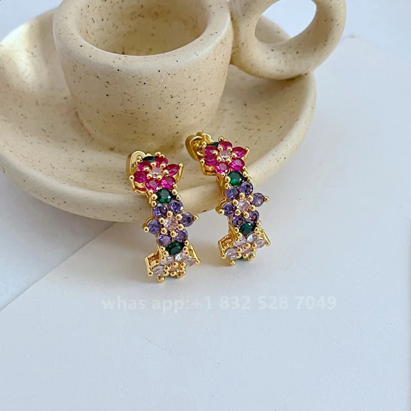 Kate Jewelry Gold Jewelry Stud Earrings for Women Jewelry Christmas Gift for Wife Girlfriend 250409