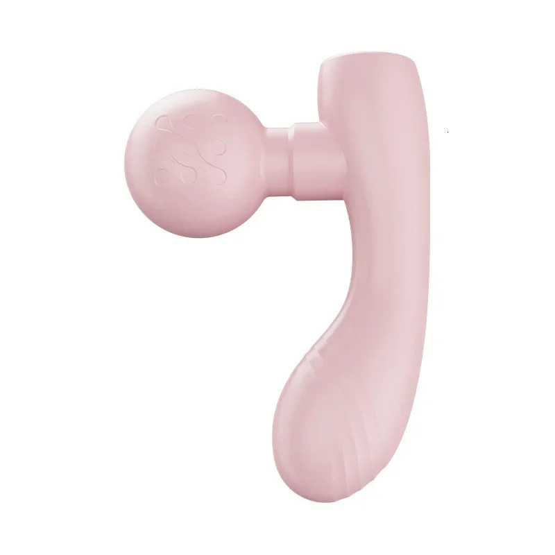 PONERAIT Massage Fascia Gun Mini Portable Rechargeable Muscle Relaxation Dual Head Massager Massage Instrument 250414