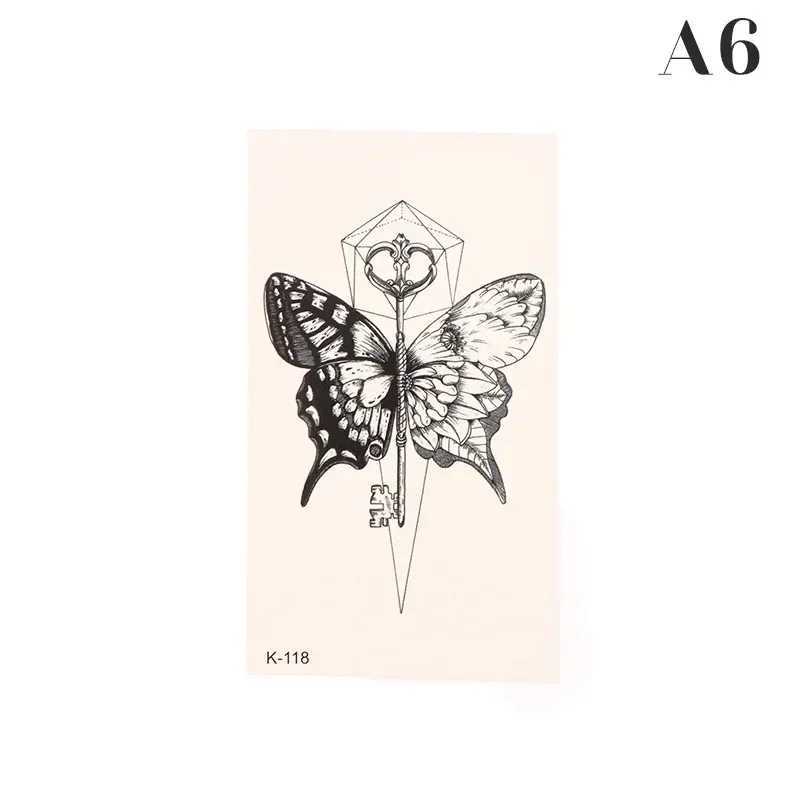 Sexy waist chest succubus temporary tattoo sticker waterproof long-lasting abdominal scar fake tattoo art temporary tattooXJ25414