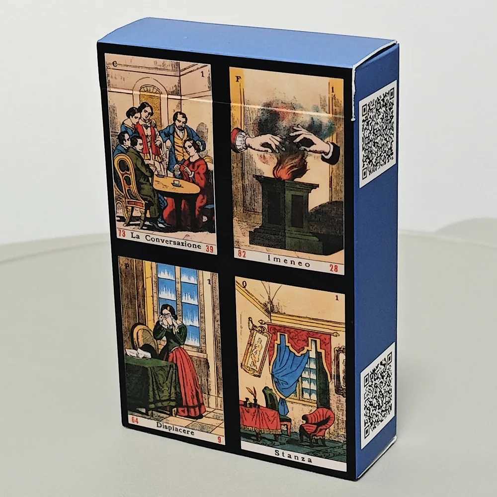 52 Pcs Oracle Sibyl Cards 96cm Every Day Oracle Deck Sibilla Italian Deck For Party Game Birthday Gift C251114