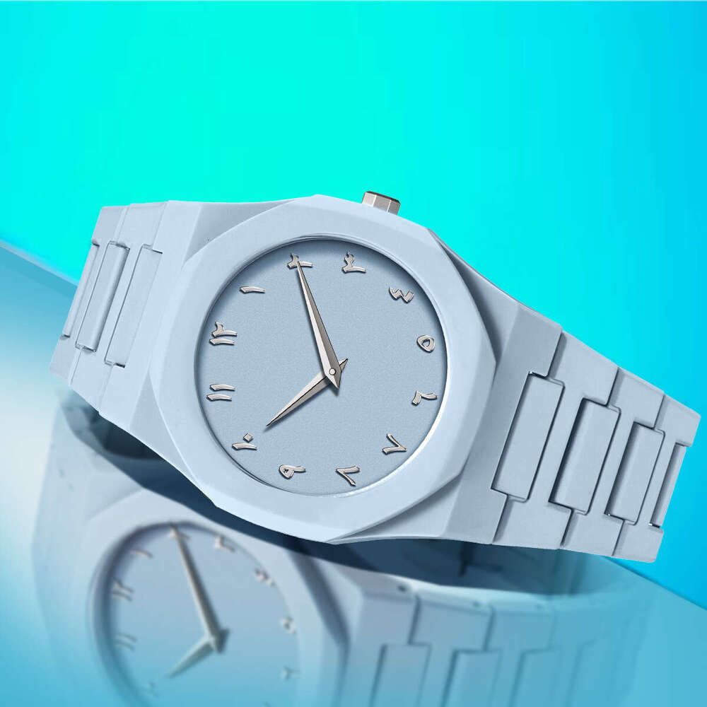 High-End Waterproof Unisex Watch Popular Dopamine Style Men's Quartz Niche Series Durable Wristwatch