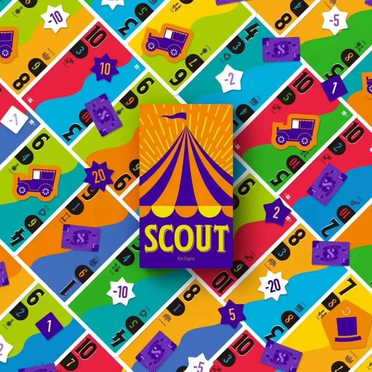 Scout Card Game Circus Scout Board Game 2-5 People Card Deck For Party C251114