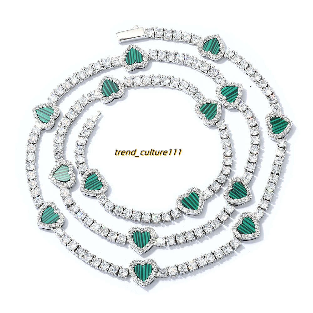 Love Tennis Chain Ins Style Hip Hop Jewelry Trendy Necklace Personalized Versatile Men's Bracelet