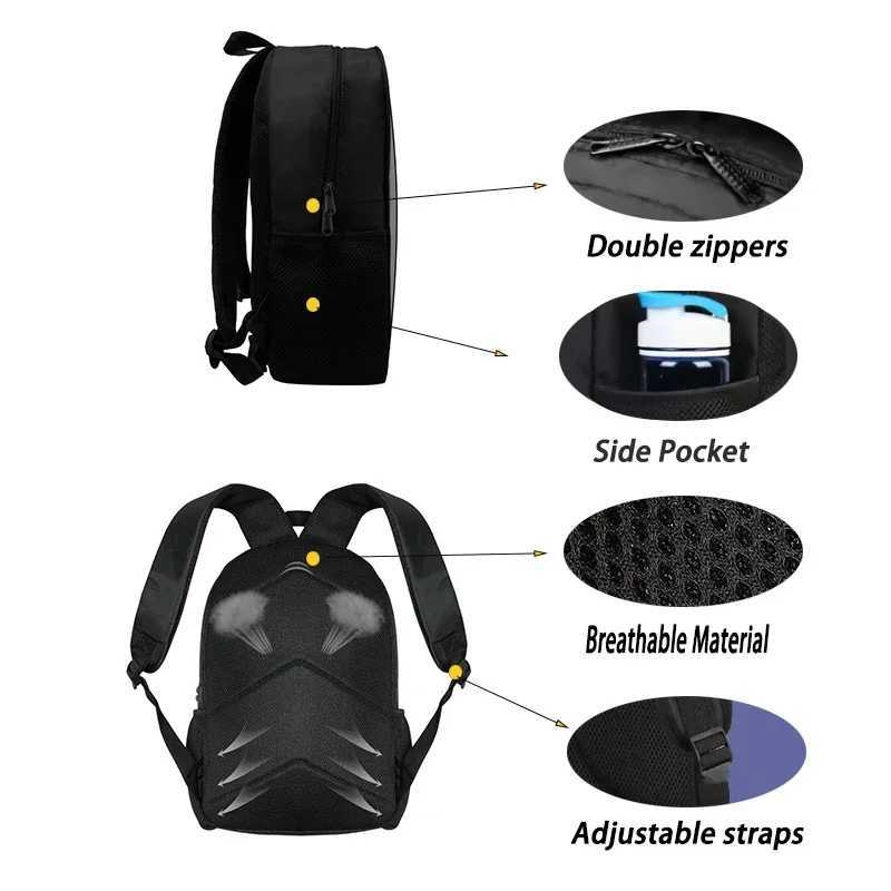 pcs set Cute anime Spiders-man Child School Backpack with Lunch Bags Pencil Bags School Bags for Boys Girls Best GiftW251114