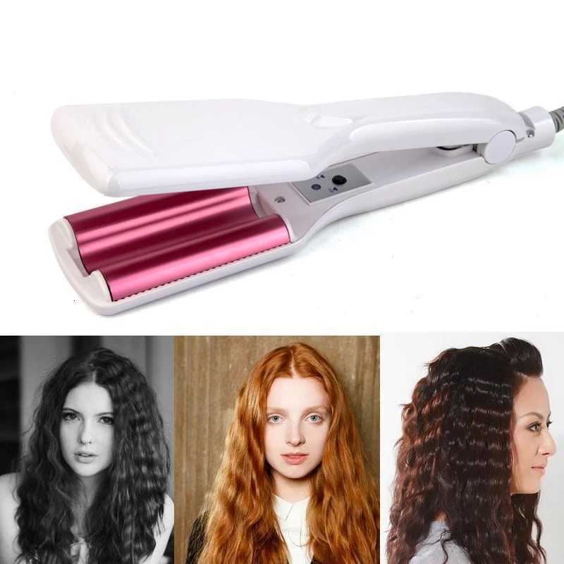 Ceramic Wave Hair Curling Iron Ceramic Triple Barrel Hair Curler Irons Roller Curl Wand Waver Styling Tools Hair StylerT251114