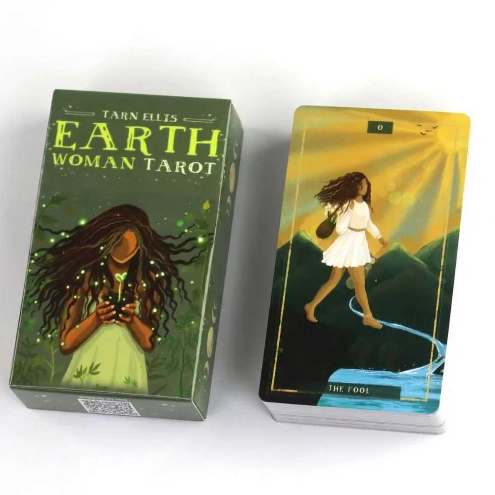 Earth Woman Tarot Deck 78 Pcs Tarot Cards Nurture Your Intuition and Celebrate Mother Natures Wisdom 1036cm C251114