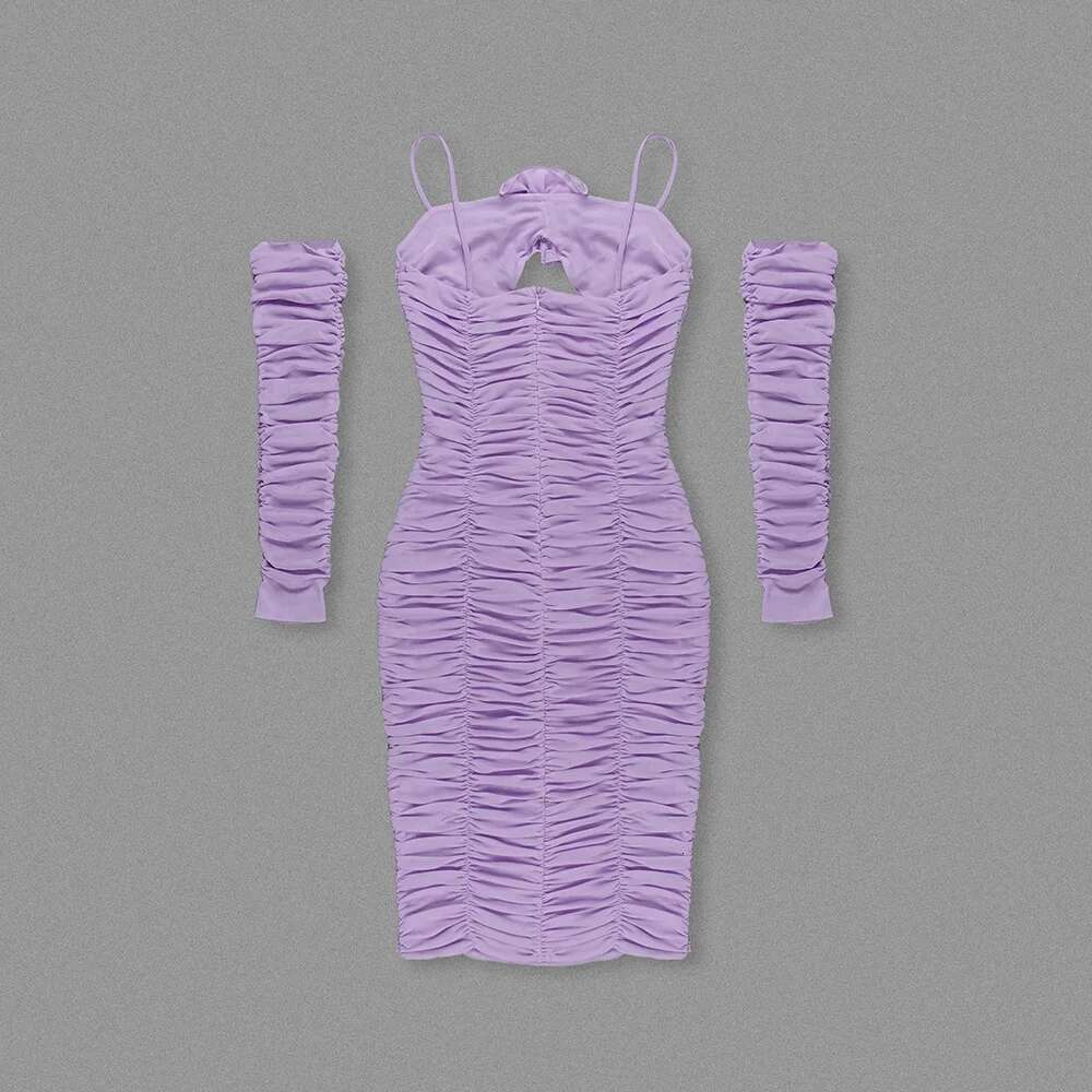 Designer mesh dress for women 2025 new style slim shoulder strap fashionable hollow mesh clothing sexy club party