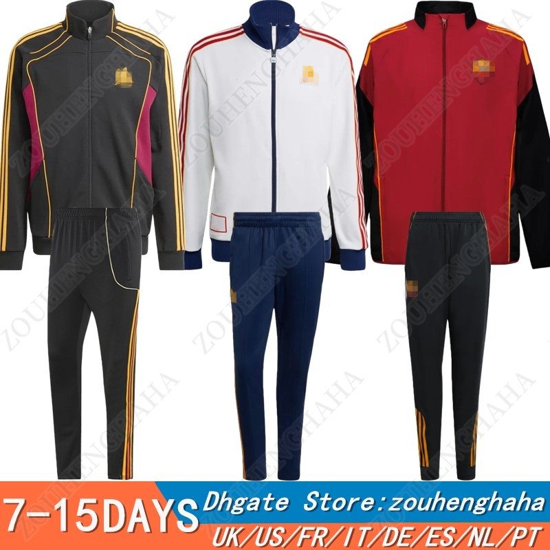 25 26 FERGUSON DYBALA SOULE Football Tracksuit 2025 2026 Giacca Antivento Men kids jogging soccer training wear Maglia jacket calcio ensemble foot trainingsanzug