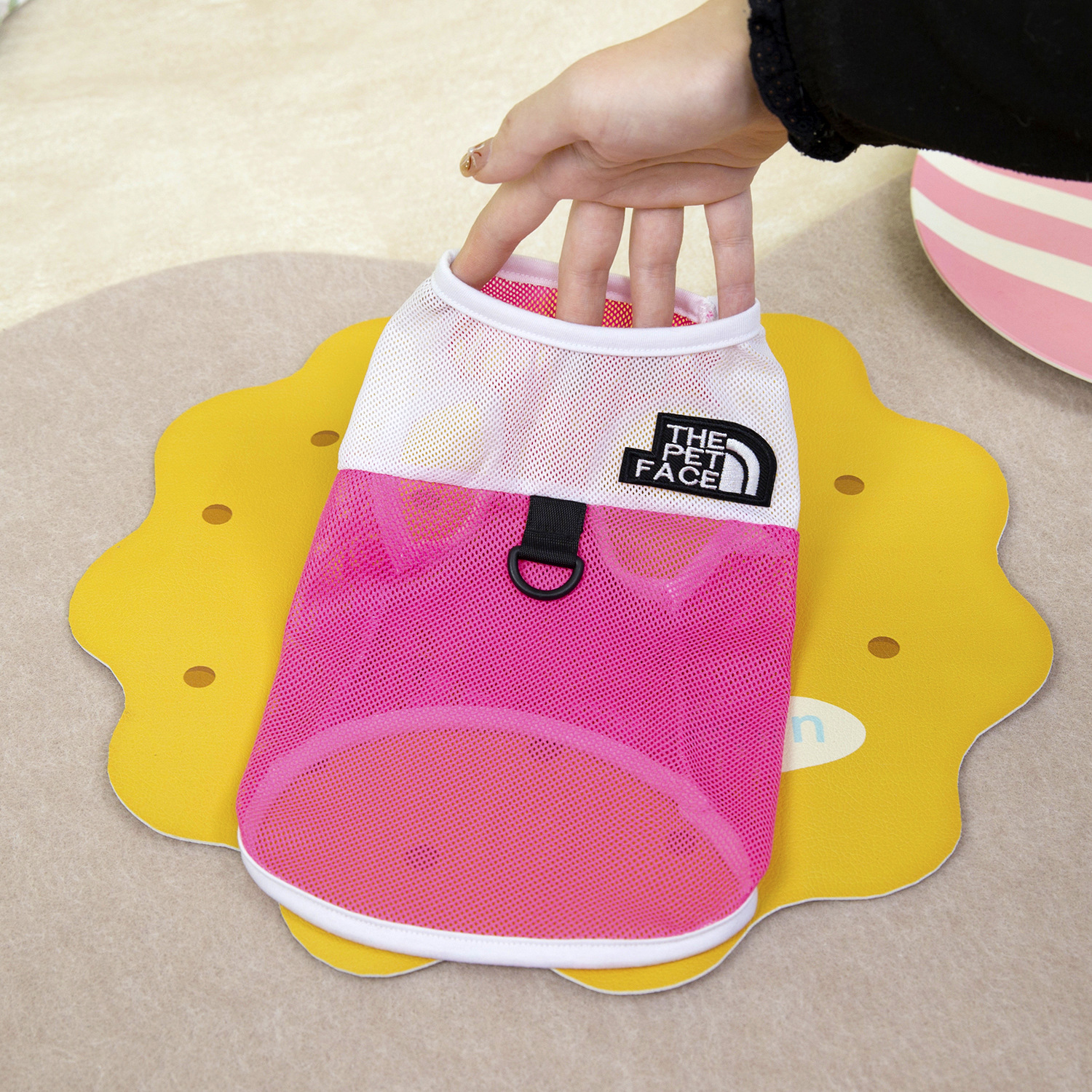 Dog Clothes for Small Dog Mesh Breathable T-Shirt Dog Summer Short Sleeves Puppy Shirts Light Pet Vest Clothes with D-Ring for Small Medium Dogs XL A7