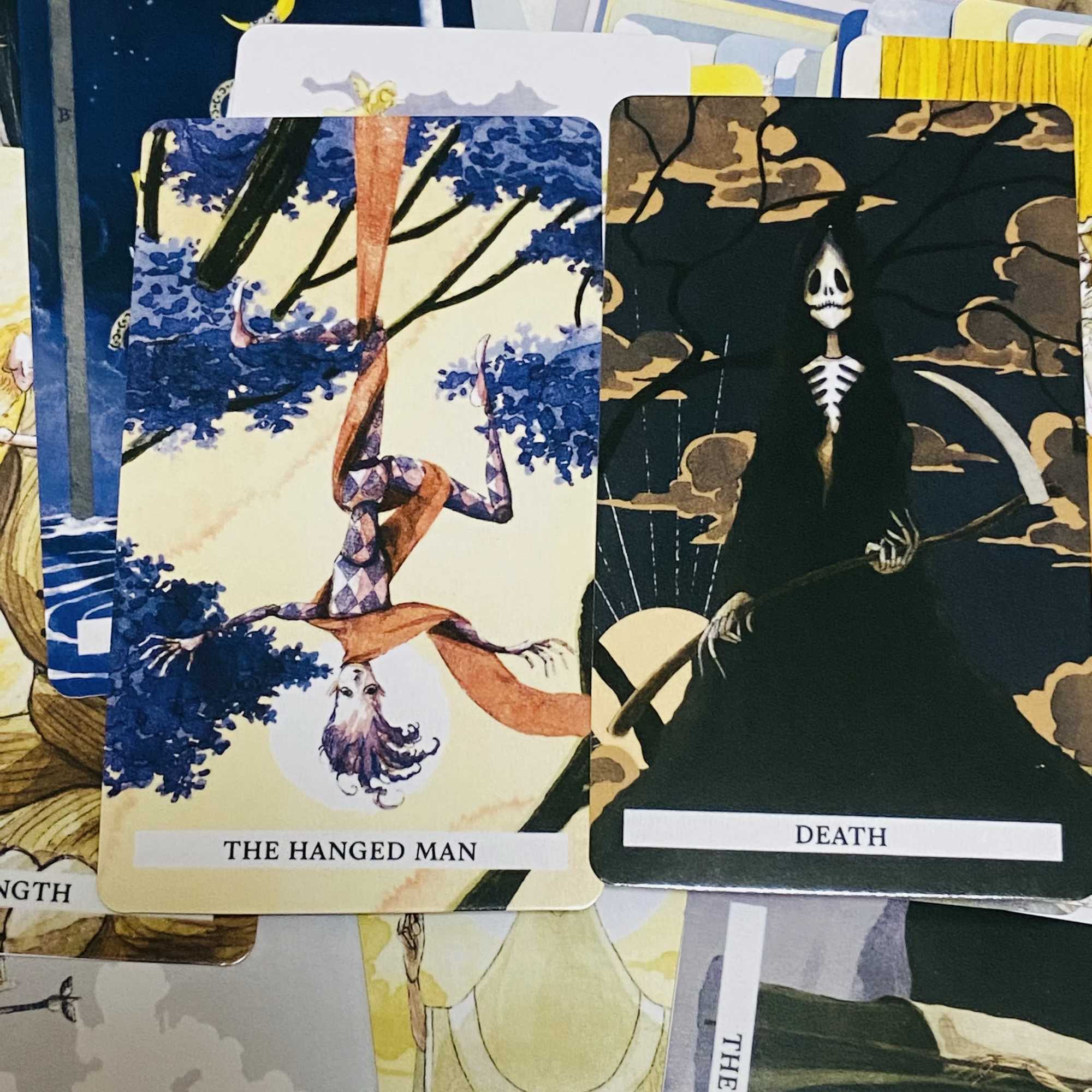 79pcs I Am Not A Doll Tarot Cards Psychological Oracle Deck with Vibrant Imagery for Future and Past C251114