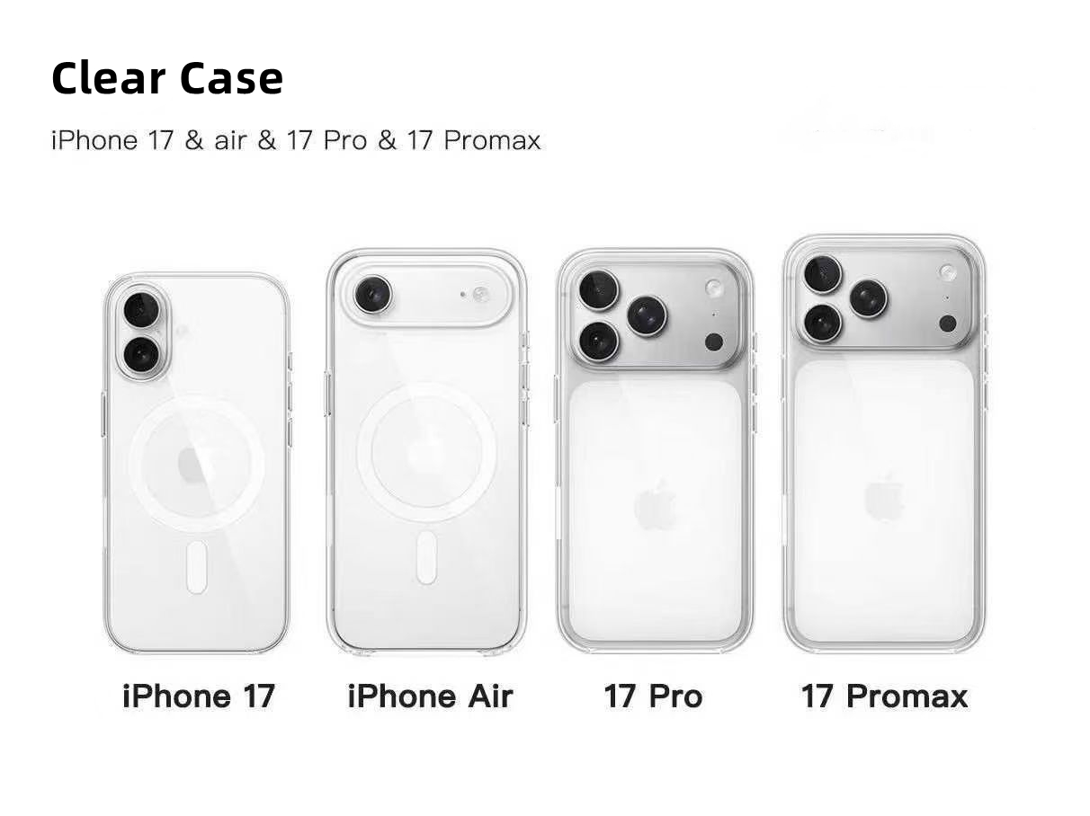 iphone17 pro max case Clear Case iphone17 pro case magnetic case iphone17 case For iPhone 17 Pro Max case Pop up animation iPhone 17 pro shells Clear case phone case