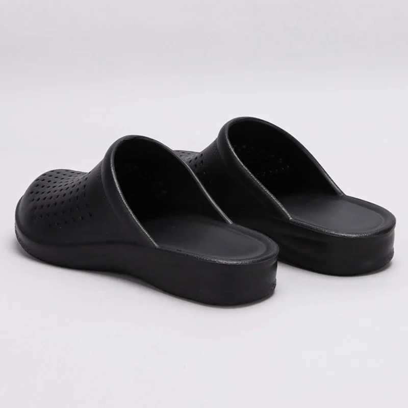 2025 Eva Soft Bottom Doctor Nurse Slider Womens Lightweight Hollow Platform Slider Womens Solid Anti Slip Beach Flip Cover W250414