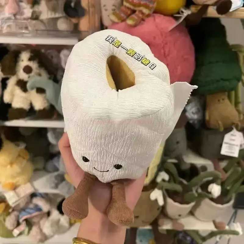 Jelly cat plush cute toilet paper doll roll paper creative fun and cute doll pendant as a gift for friends without labelsW 20250414