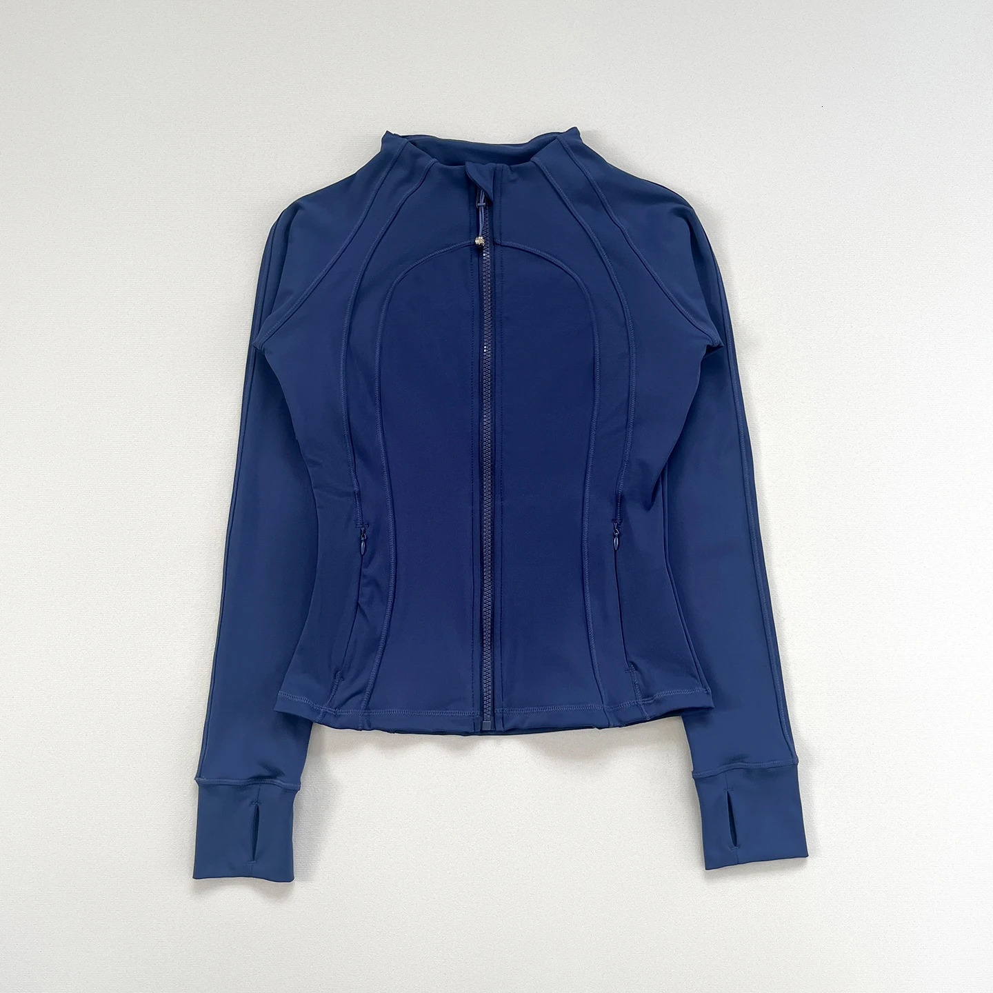 Womens Multi - color Sports Knit Jacket Casual Long - sleeve Top Fashion Solid - color Yoga Outerwear Arrival 251110