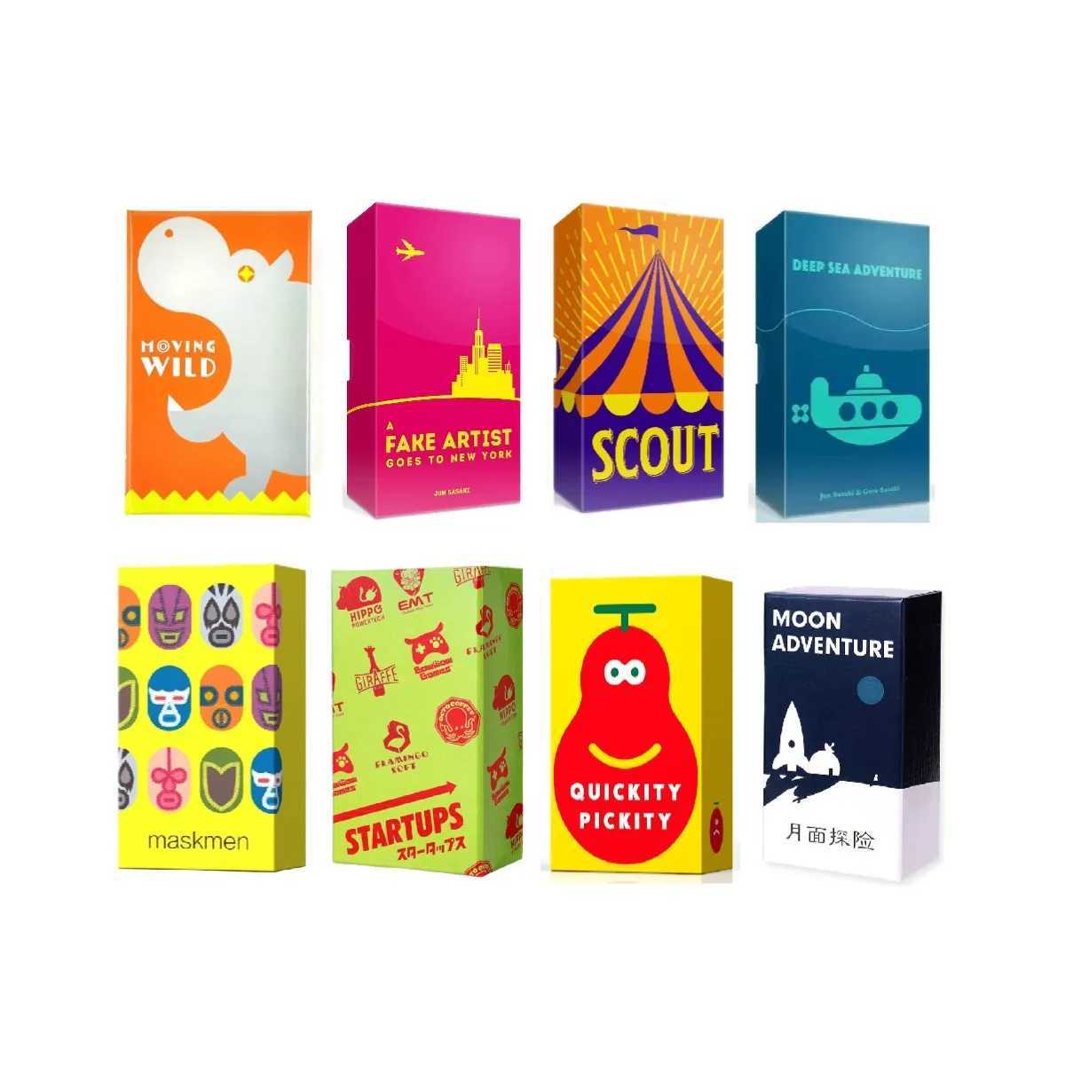 Scout Card Game Moon Adventure Startups Strategy Moving Wild A Fake Artist Maskmen Deep Sea Adventure Party Game C251114