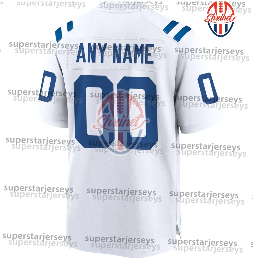 28 Jonathan Taylor Football Jersey 5 Anthony Richardson Adonai Mitchell Michael Pittman Jr Quenton Nelson Nick Cross Laiatu Latu Daniel Jones Tyler Wa