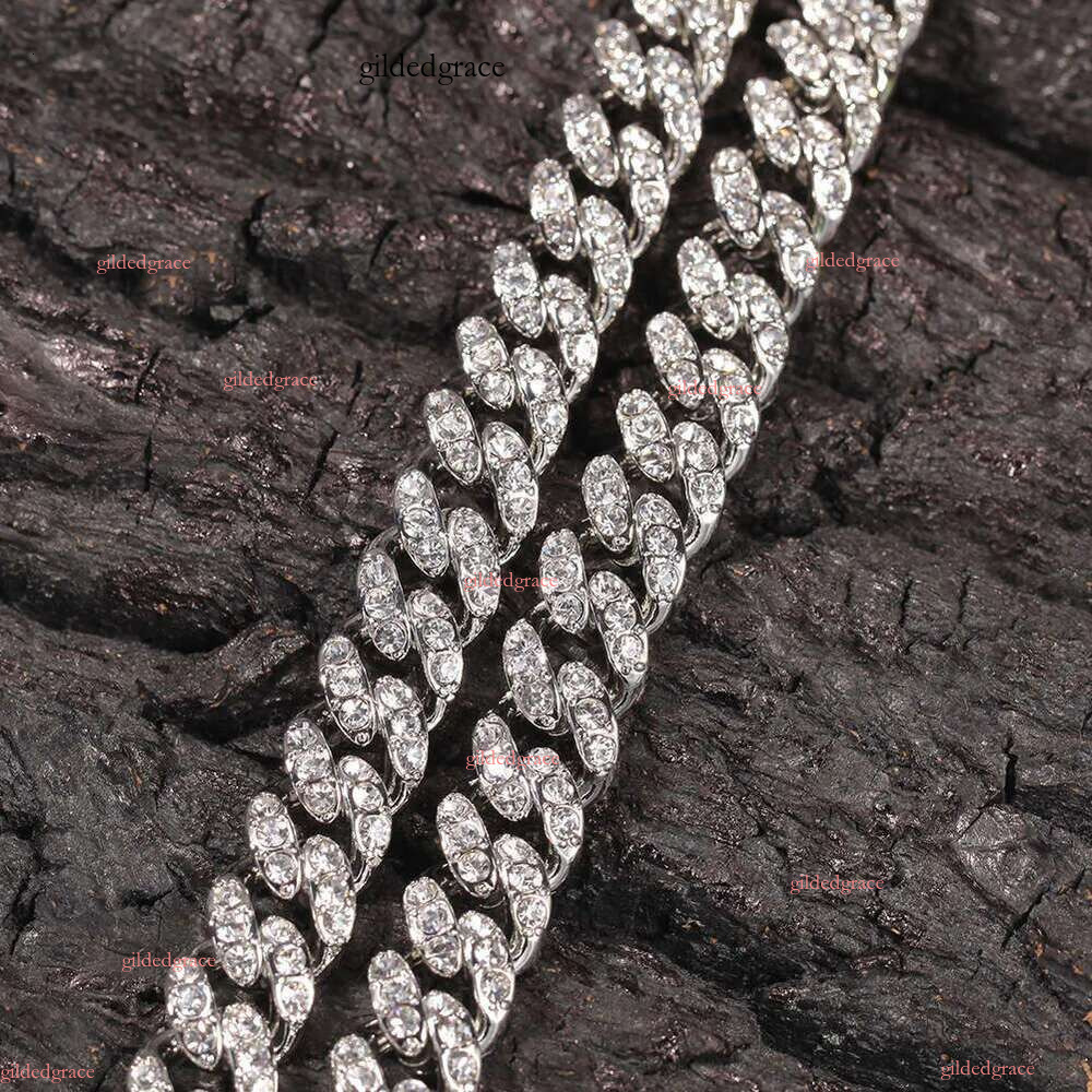 Fine jewelry Pendant Necklaces Choker Custom k Gold 20mm Miami Cuban Chain Necklace N35