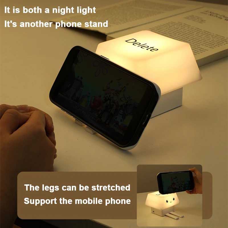 LED Night Lights Bedside Table Lamp Room Decoration USB Rechargeable Led Lamp Decor Holiday Baby Bedroom For Birthday Gift M251114