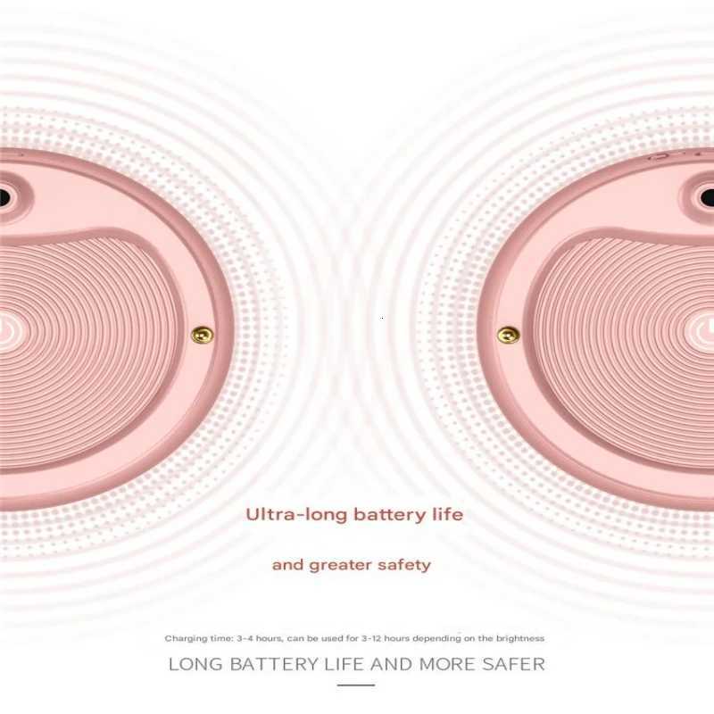 Girls heart flower and bird three-speed dimming rechargeable LED lamp childrens reading lamp student dormitory lamp M251114