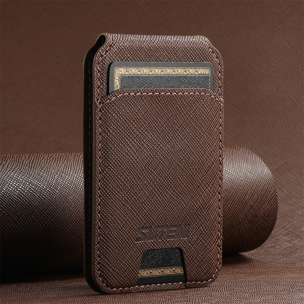 Wallet Phone Case For iPhone 17 17Air 12 13 14 15 Plus 16 Pro Max Card Holder Leather Magnetic Pocket For Magsafe Wallet Cover 251113