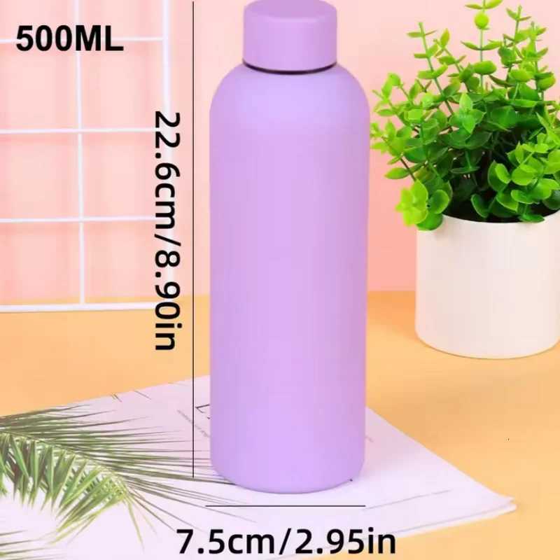 750ml Double Wall Stainless Steel Vacuum Cup Water Bottle Thermos Bottle Keep Hot and Cold Insulated Vacuum Flask Sport C251114