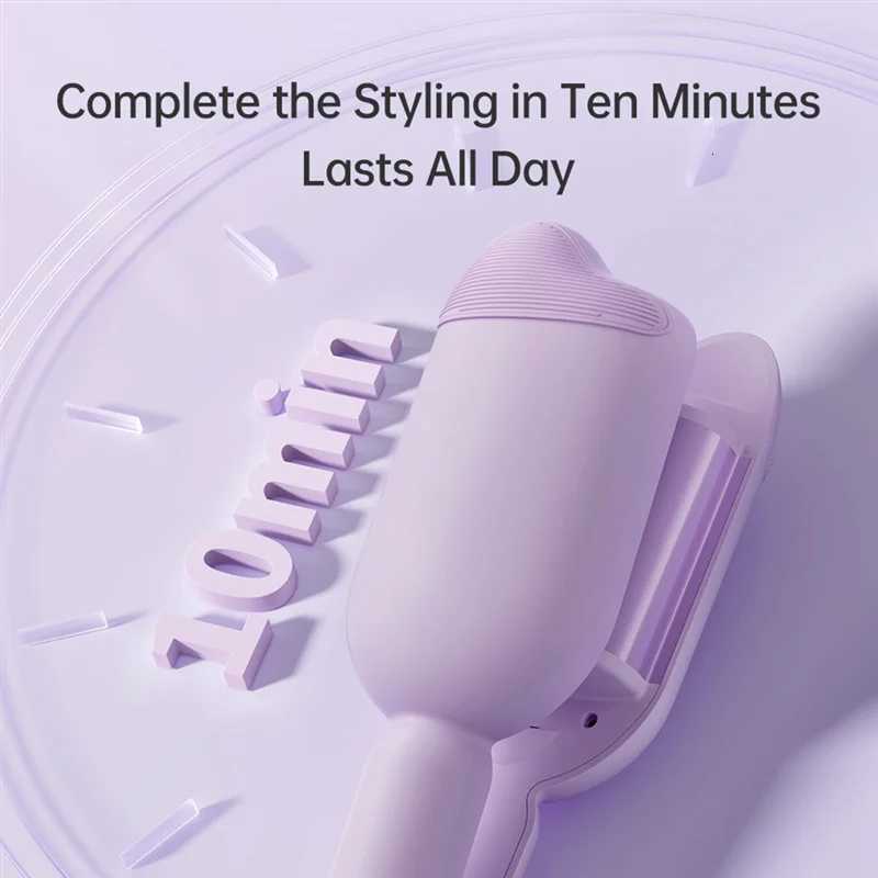 A01V-Egg-Shaped Curling Iron Wool-Shaped Water-Ripple Curling Iron Electric Hair Curler 36Mm Large US PlugT251114
