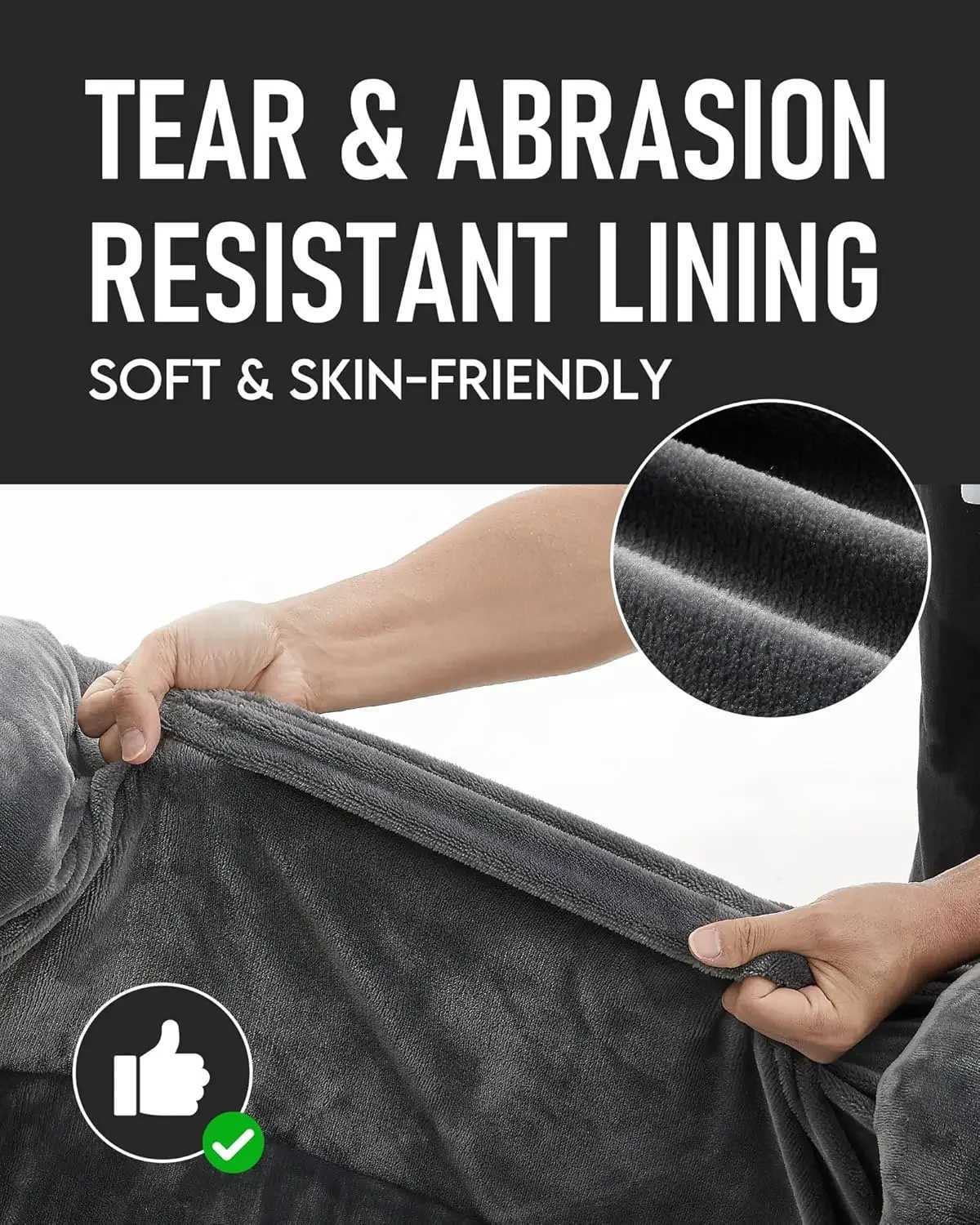 Orthopedic dog bed sofa suitable for large pets with egg foam support thickened cushion on four sides soft tear resistant fabric X250412