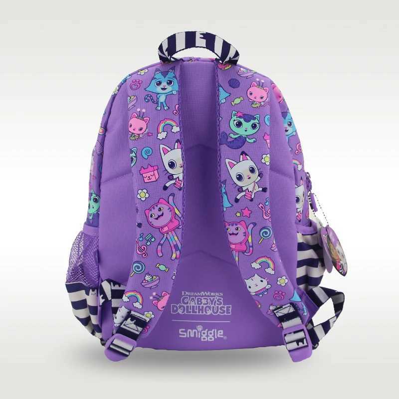 Australian Smiggle backpack girl Gabby shoulder bag Kawaii 3-7 year model bag 14 inches Z250414